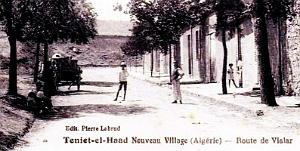 936- Teniet-el-Haad - Route de Vialar2